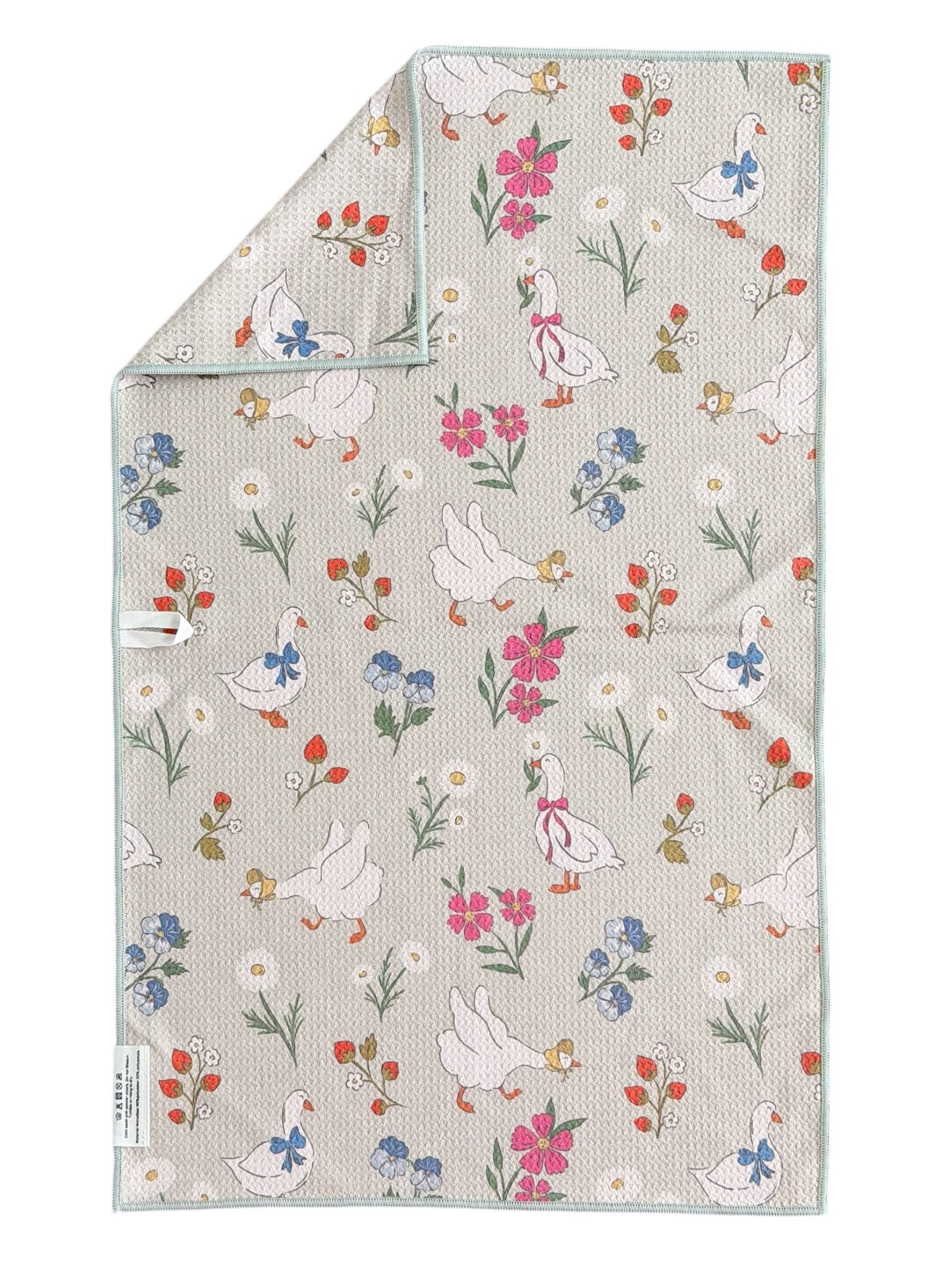 Willow Goose: Double-Sided Hand Towel
