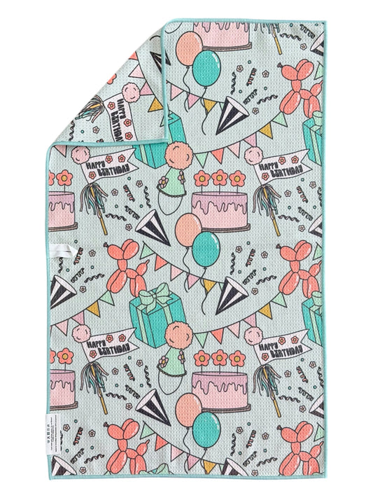 Born To Party: Double-Sided Hand Towel