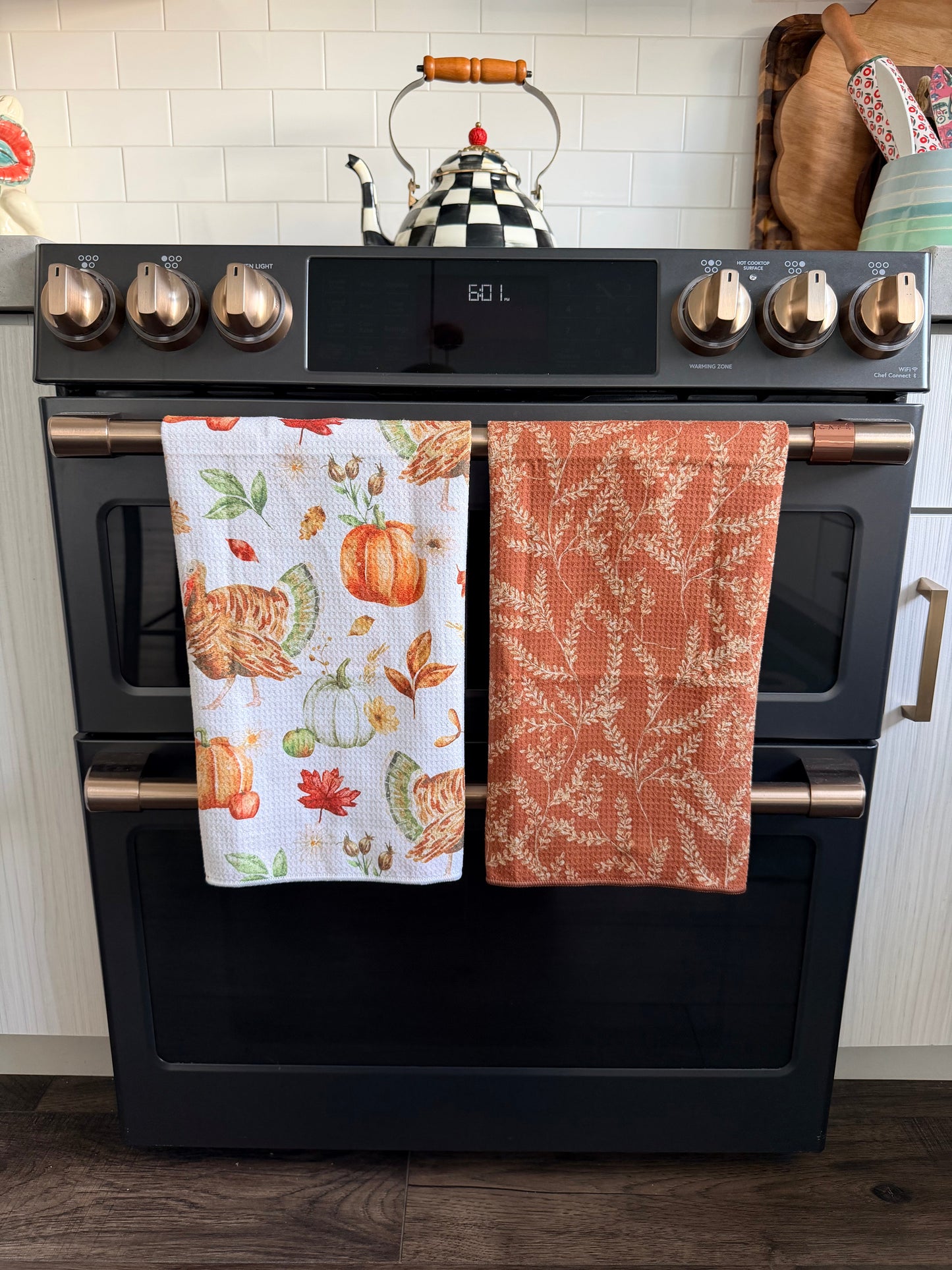 Sir Gobblelot/Mavis: 2 Double Sided-Hand Towels