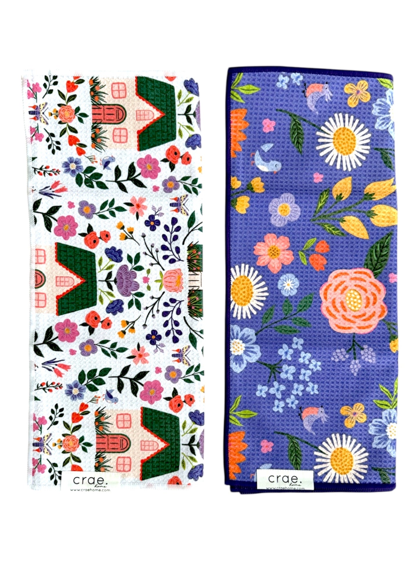 Home Sweet Home/Jamie: 2 Double Sided-Hand Towels