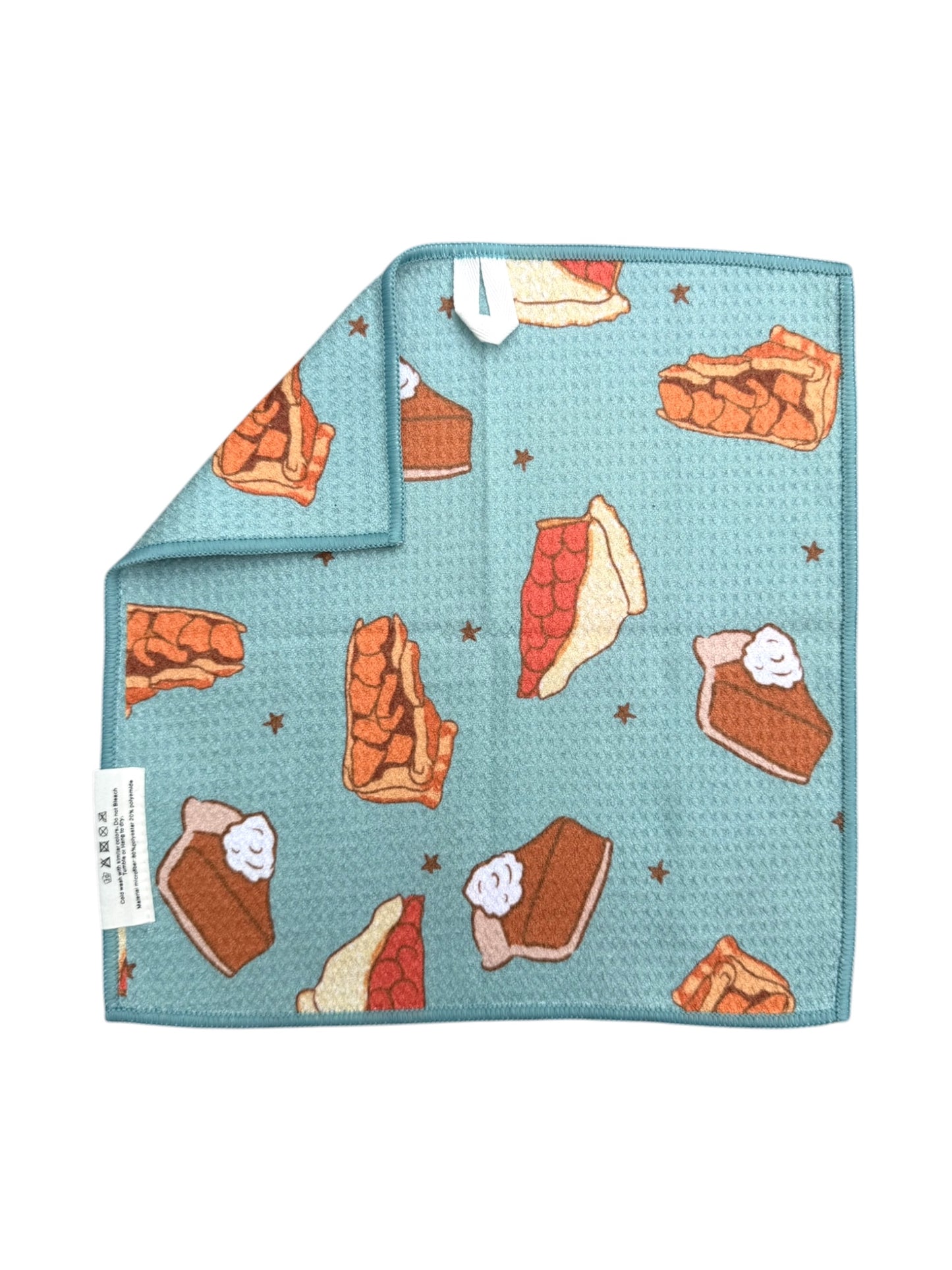 Pie All Day: Double-Sided Washcloth