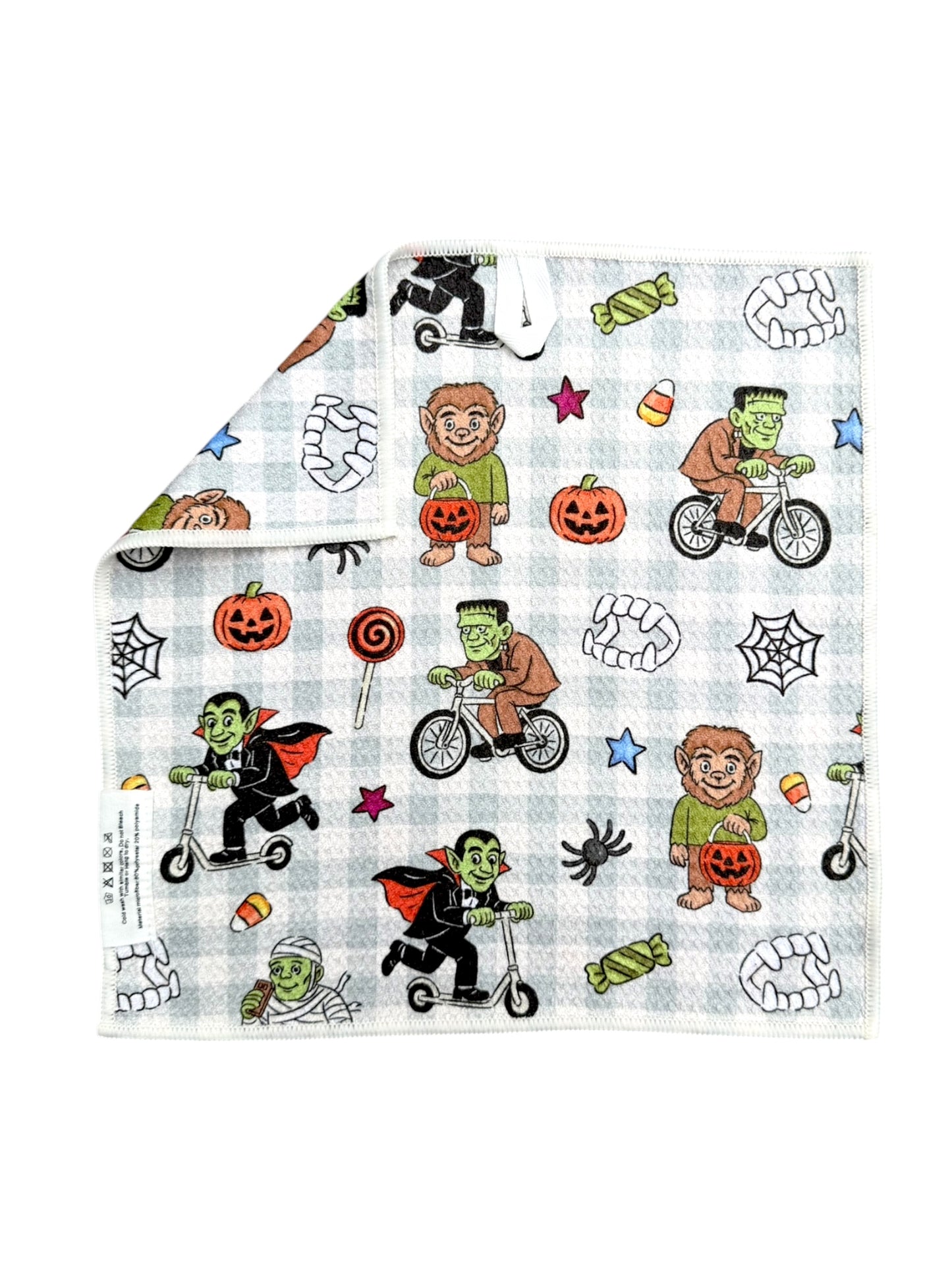 The Boo Crew: Double-Sided Washcloth