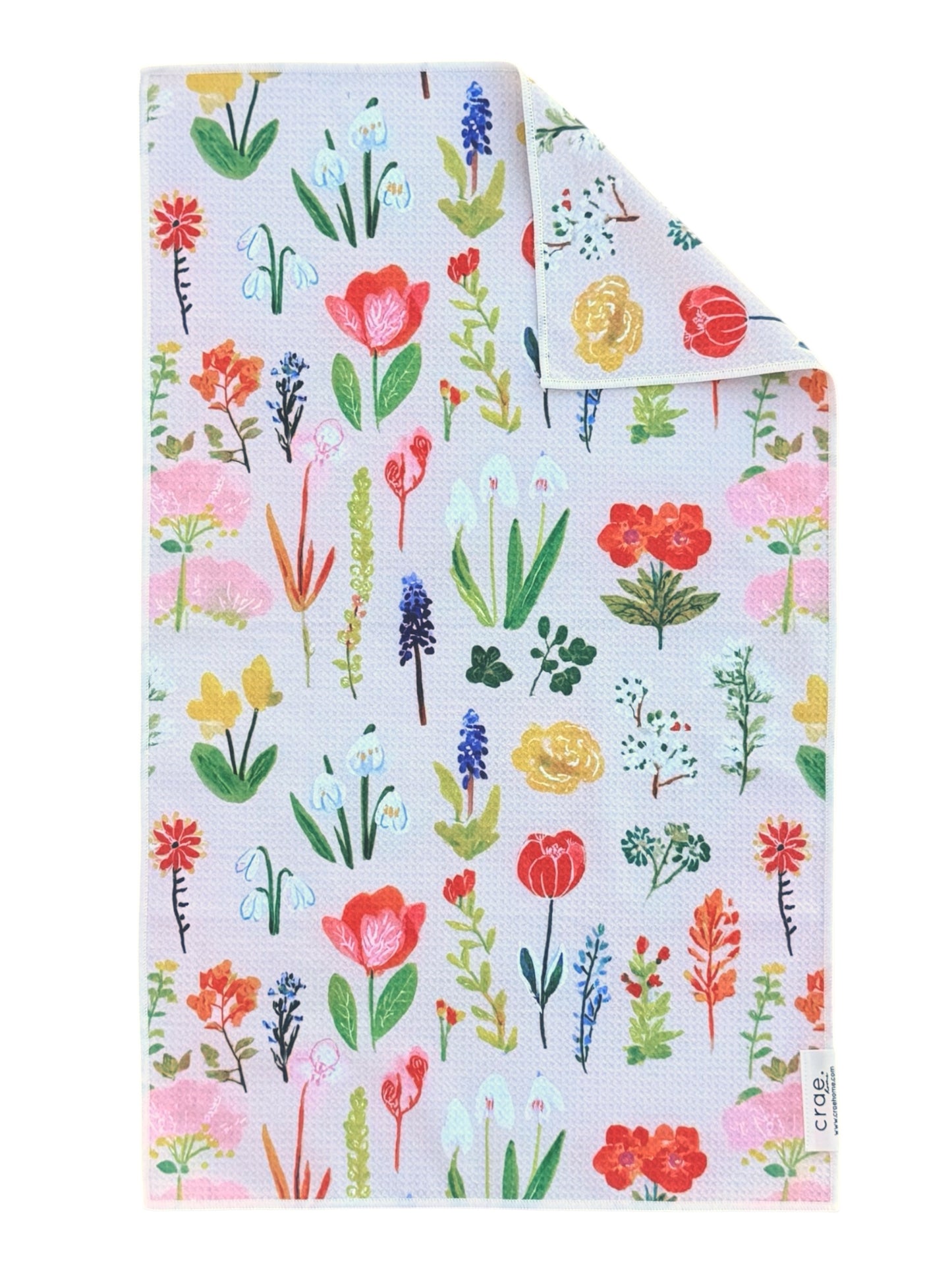 Fluer Meadow: Double-Sided Hand Towel