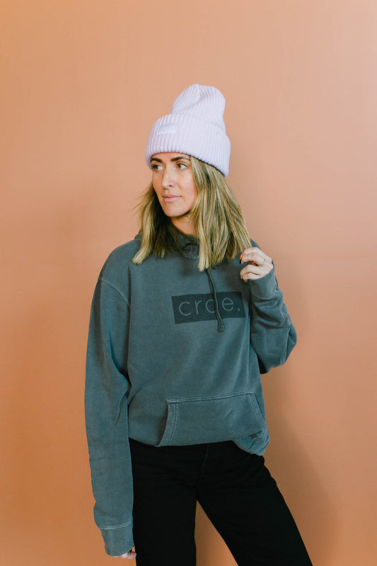 Hooded crae. Sweatshirt