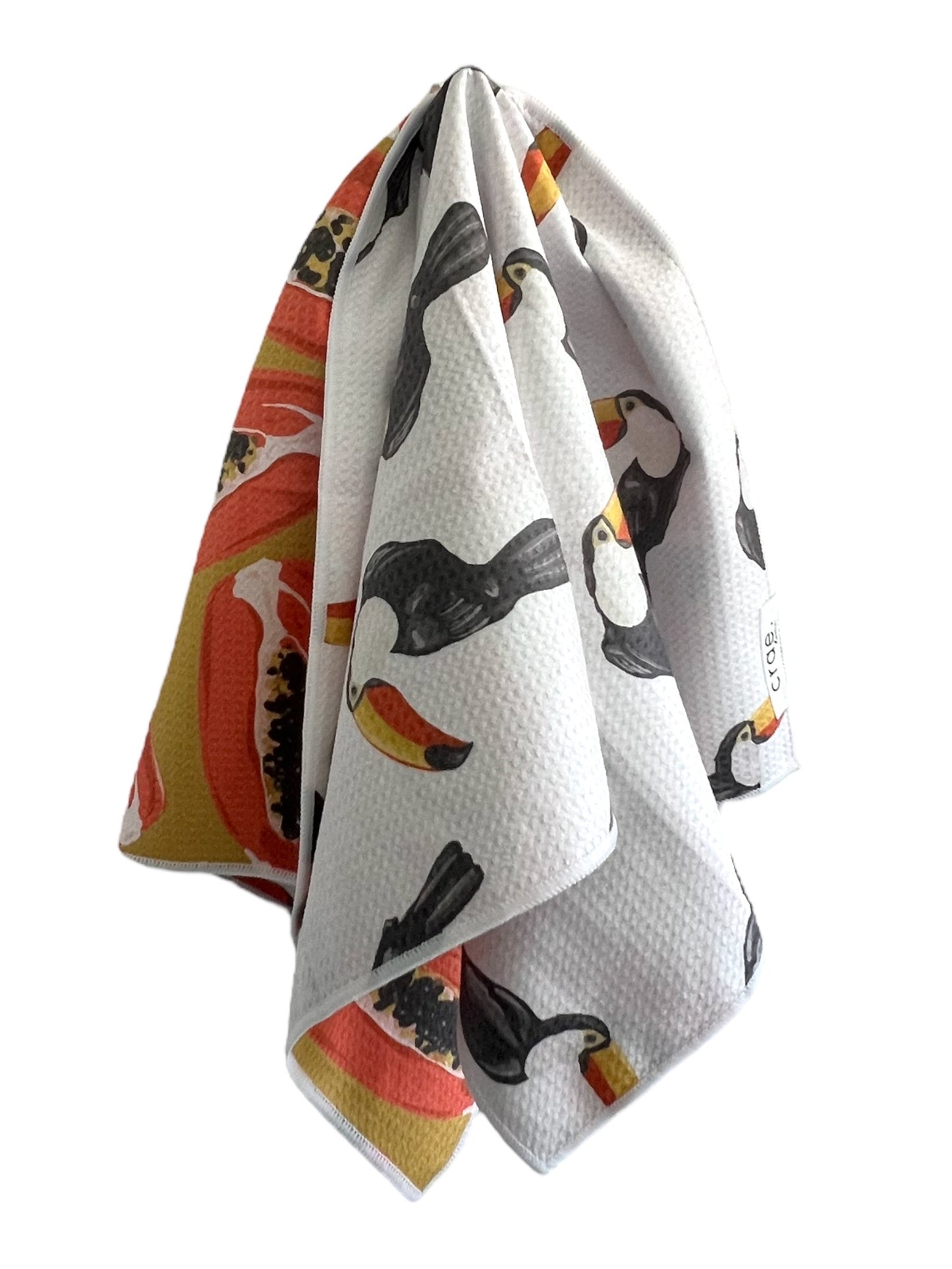 Toco Toucan: Reversible Hand Towel