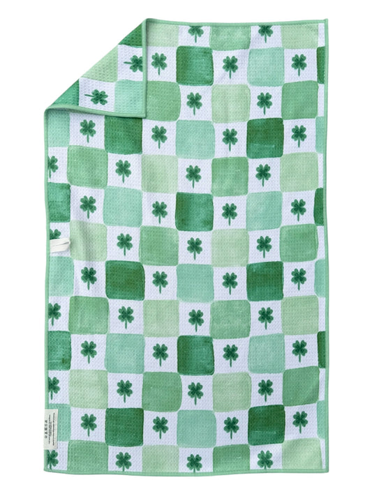 Check Your Luck: Double-Sided Hand Towel