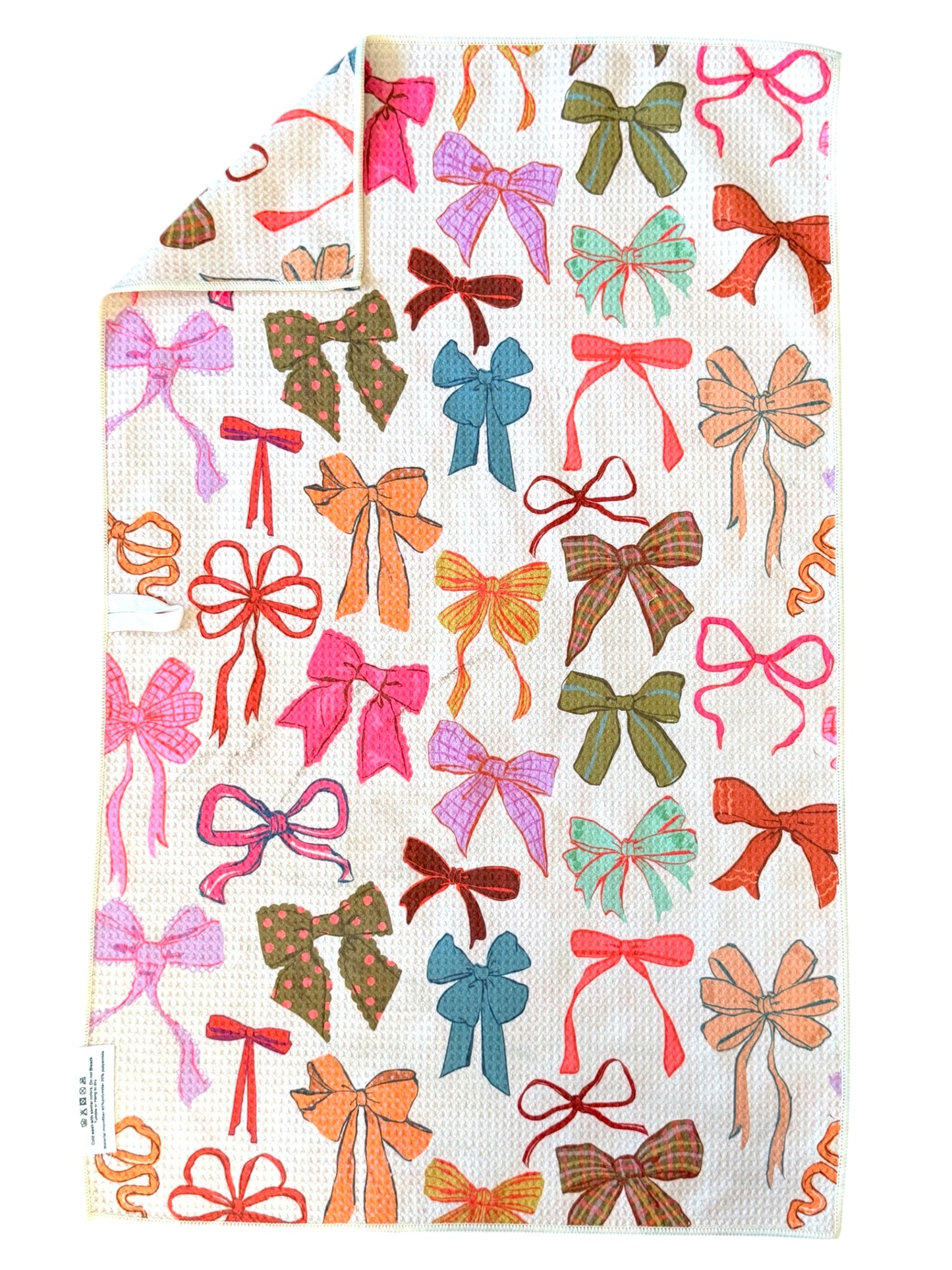 Perfectly Tied: Double-Sided Hand Towel