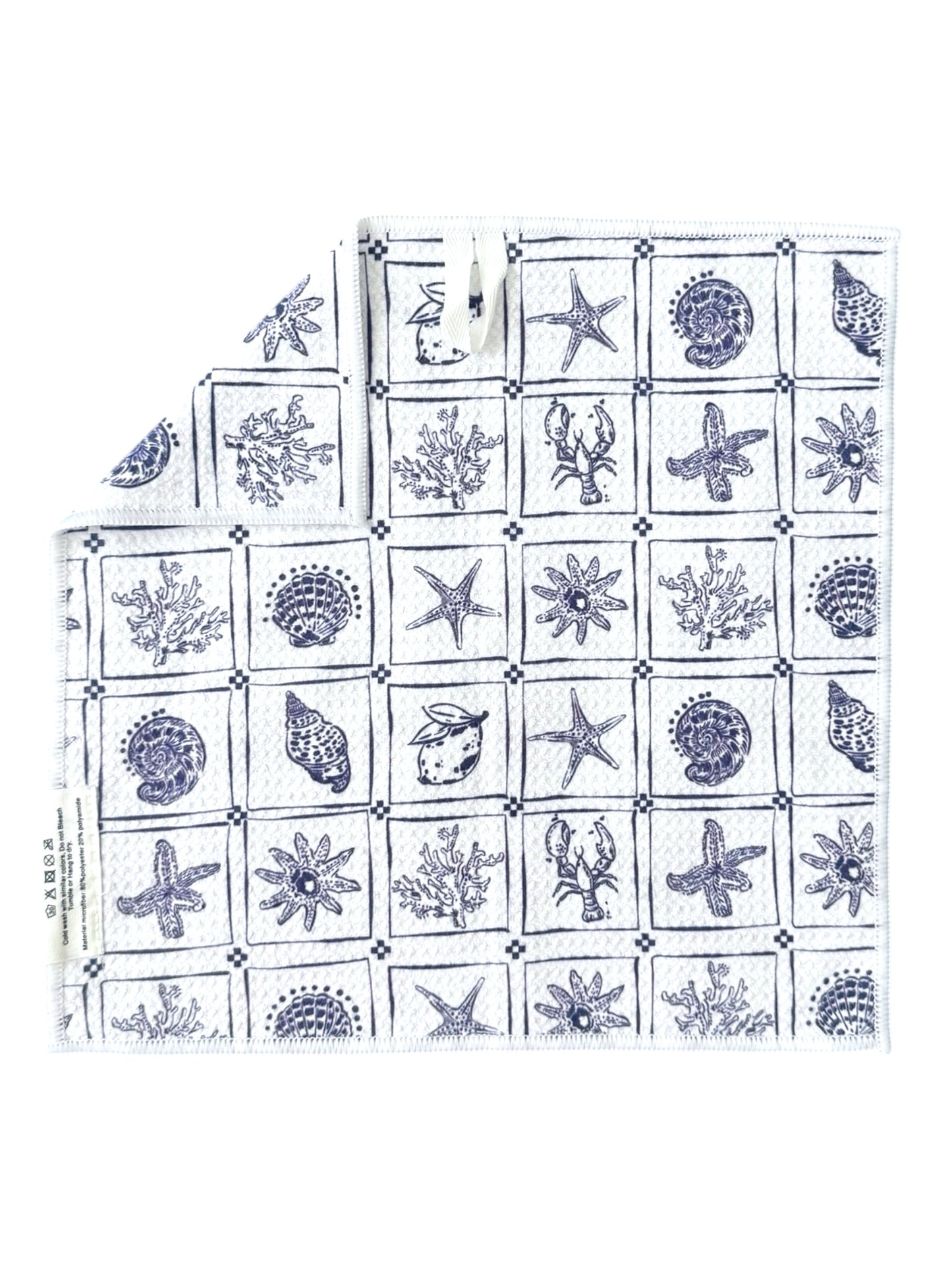 Gone Coastal: Double-Sided Washcloth