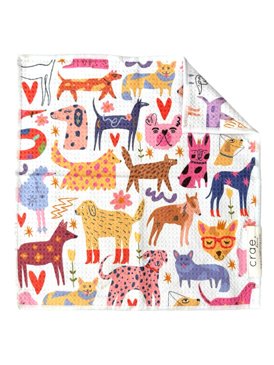 Wooftastic: Double-Sided Washcloth