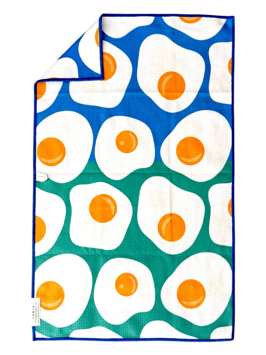 Over Easy: Double-Sided Hand Towel