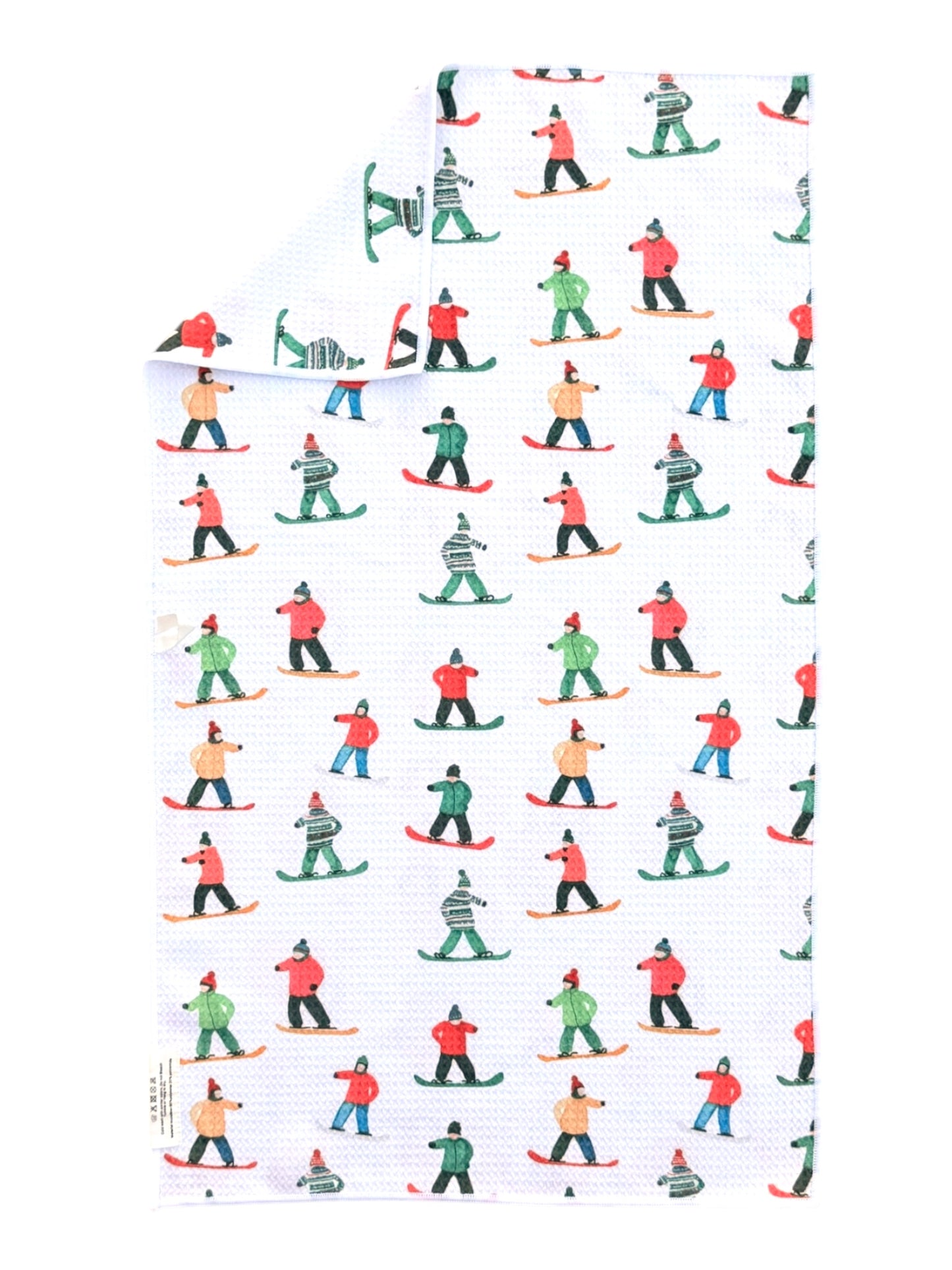 Hit The Slopes: Double-Sided Hand Towel