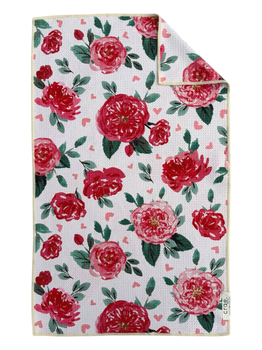 Flower Me In Love: Double-Sided Hand Towel