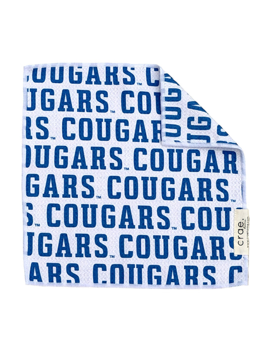 Cougars: Double-Sided Washcloth