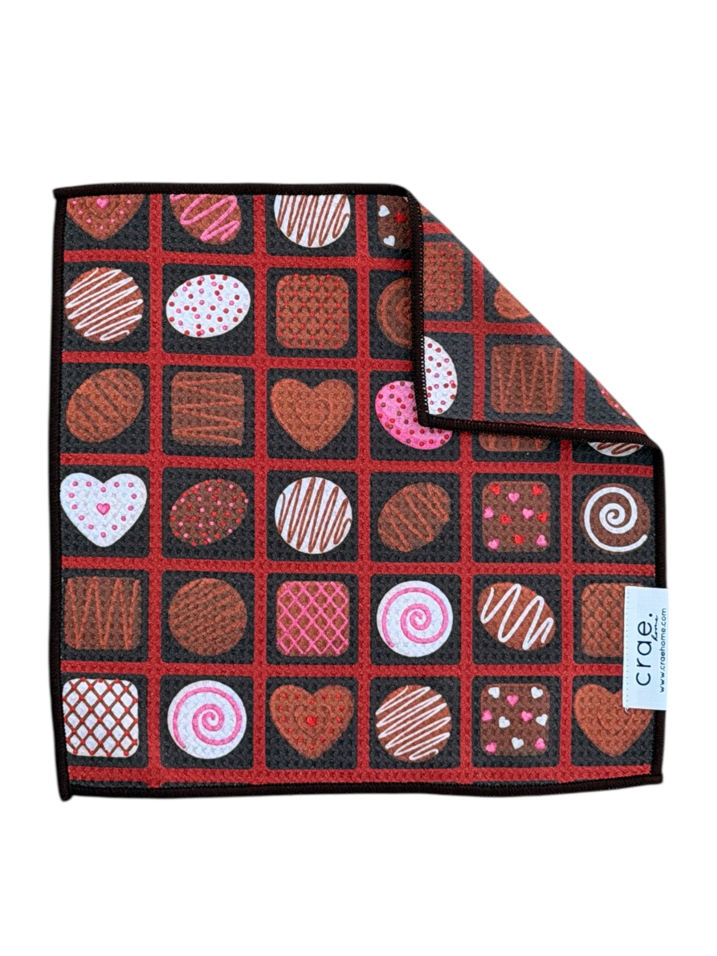 Choco-love: Double-Sided Washcloth