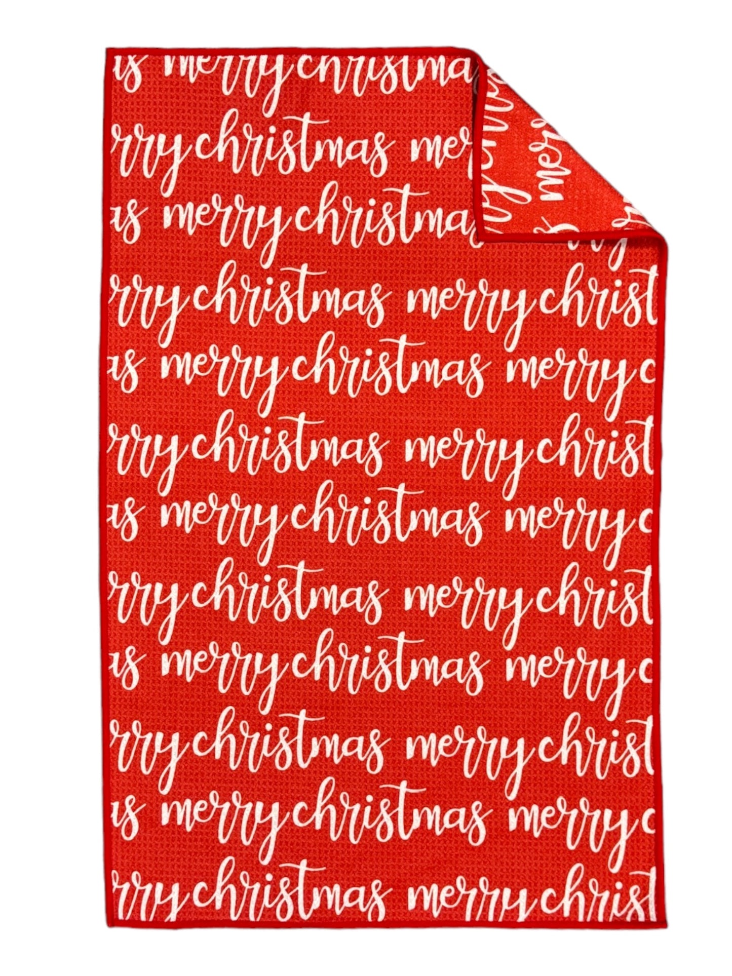 Merry Christmas: Double-Sided Hand Towel