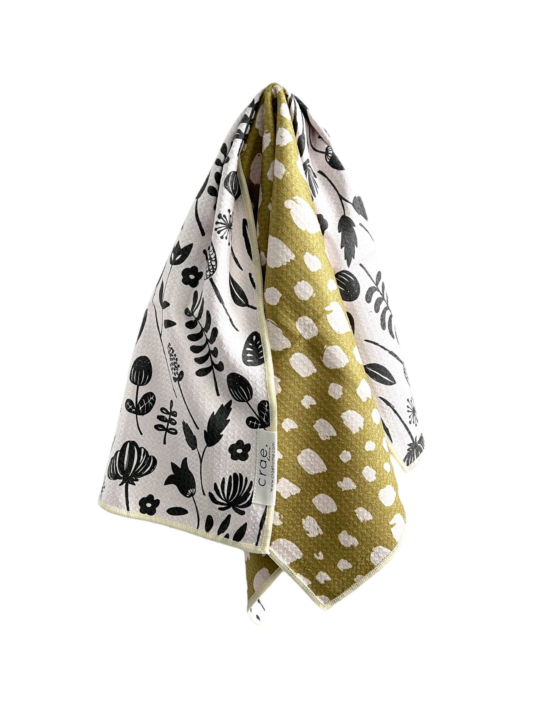 Vintage Highway Reversible Hand Towel