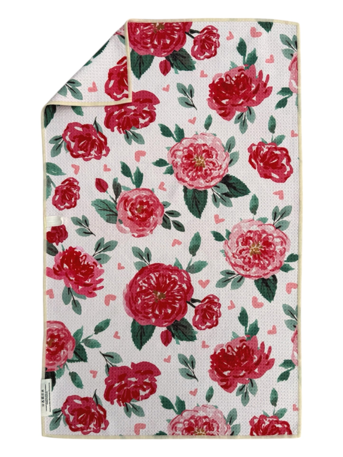 Flower Me In Love: Double-Sided Hand Towel