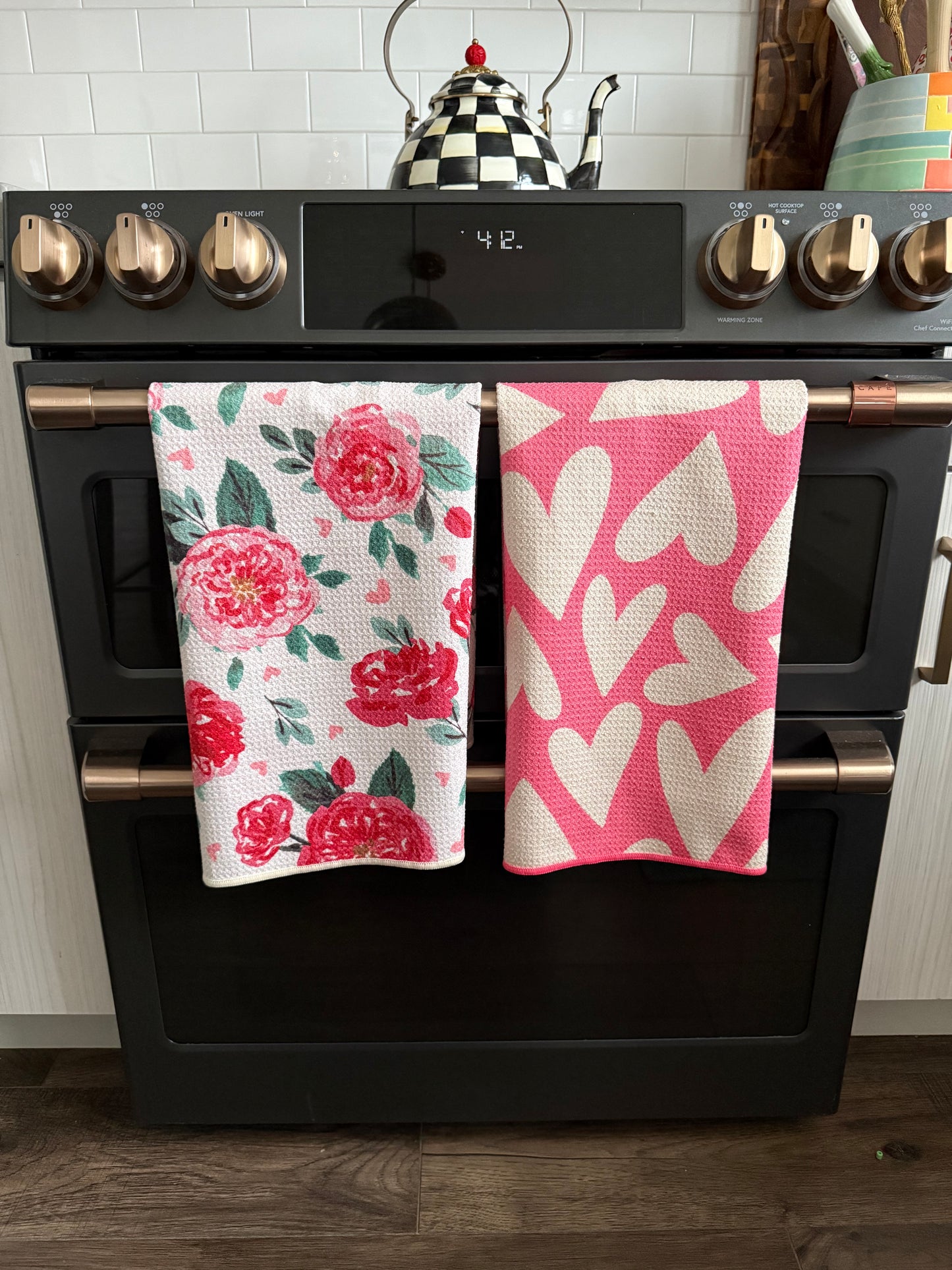 Flower Me In Love: Double-Sided Hand Towel