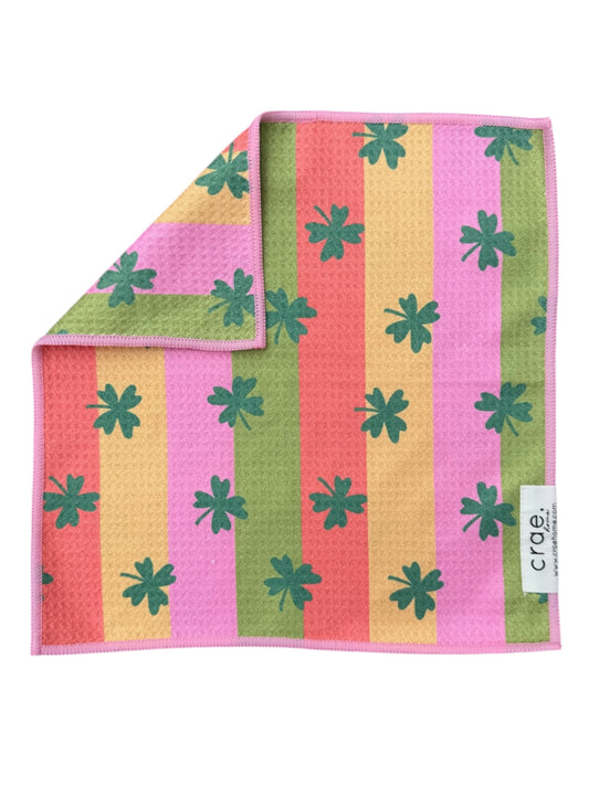 Clover Pop: Double-Sided Washcloth