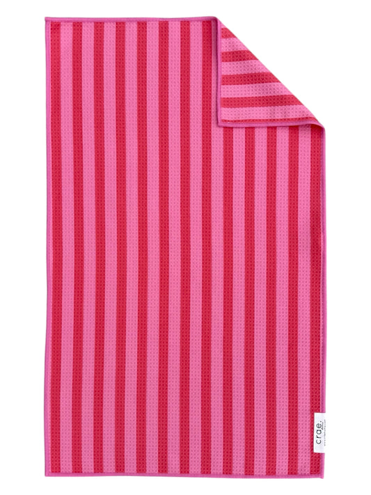 Pink Licorice: Double-Sided Hand Towel