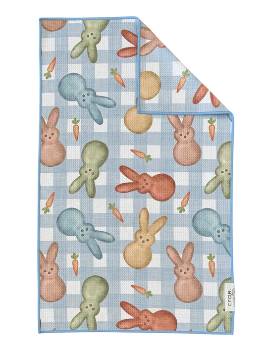 Hop to It: Double-Sided Hand Towel