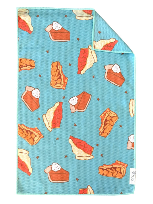 Pie All Day: Double-Sided Hand Towel