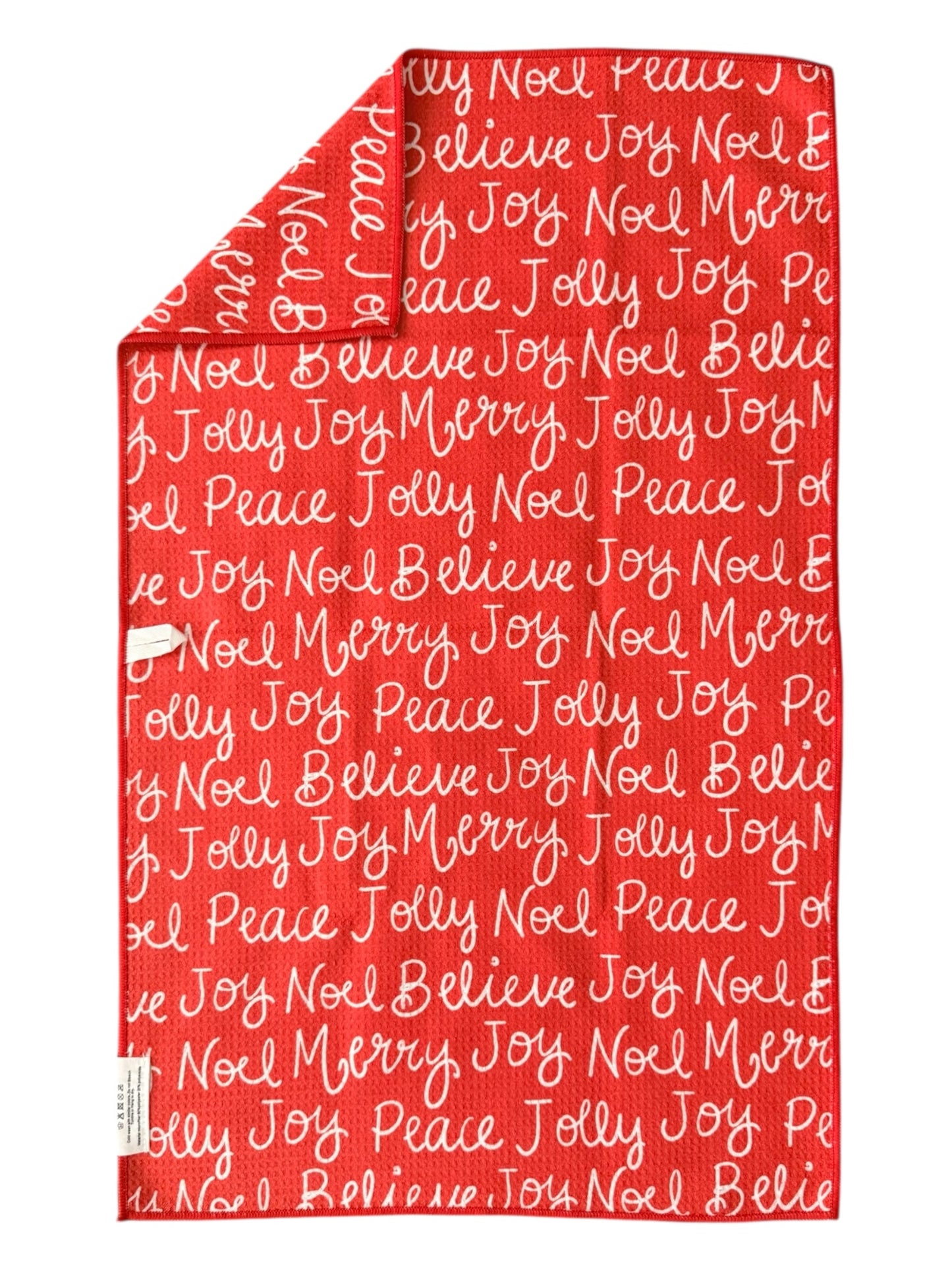 Seasons Greetings: Double-Sided Hand Towel