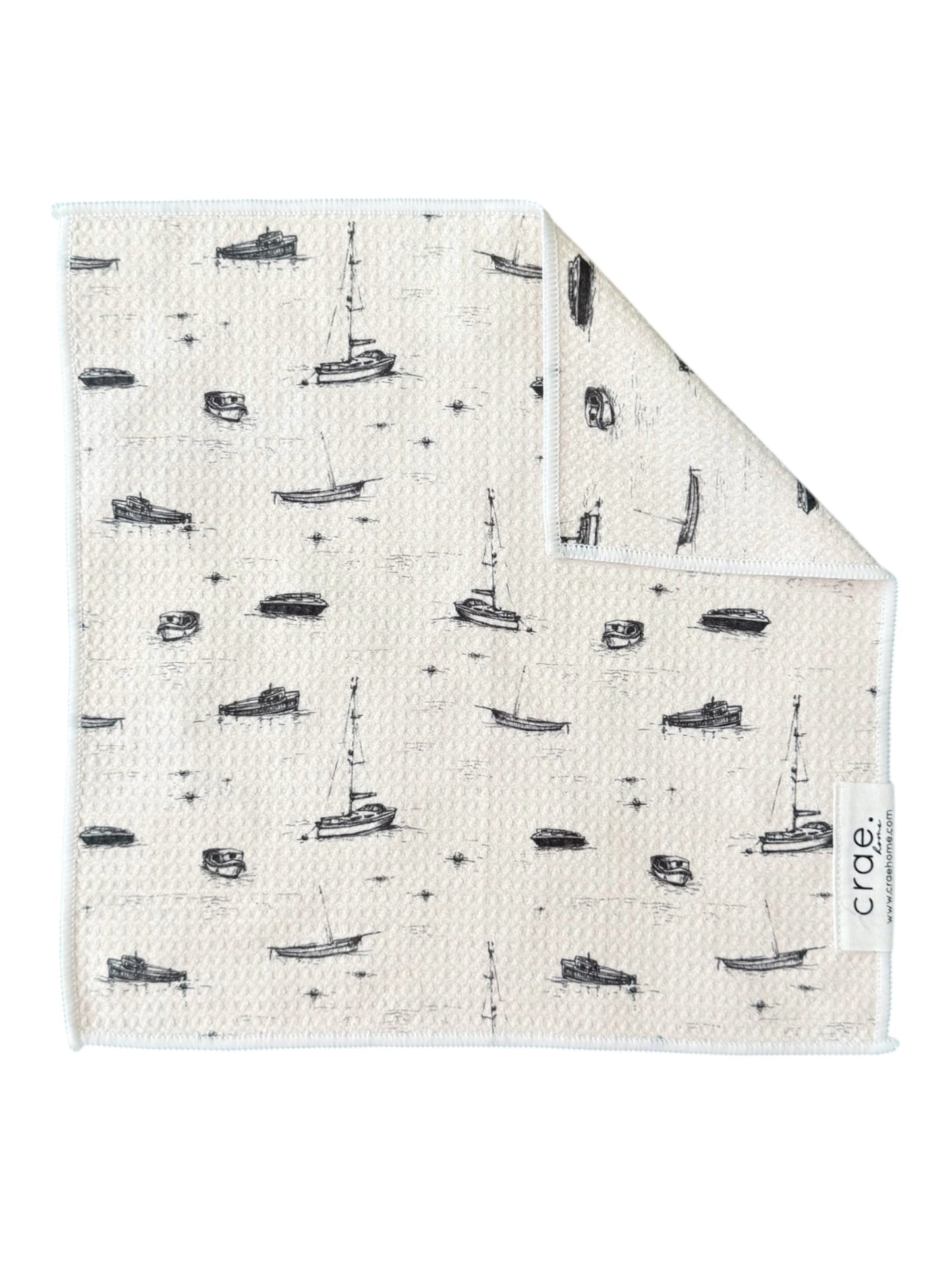 Sea Fairing: Double-Sided Washcloth