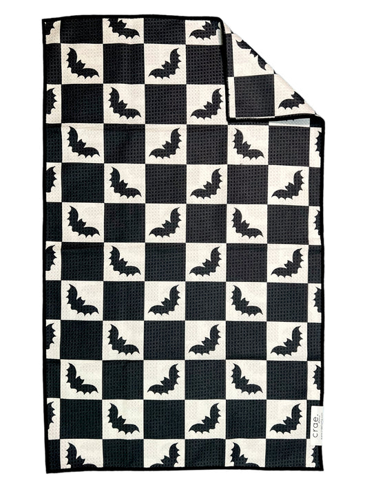 Checkbat: Double-Sided Hand Towel