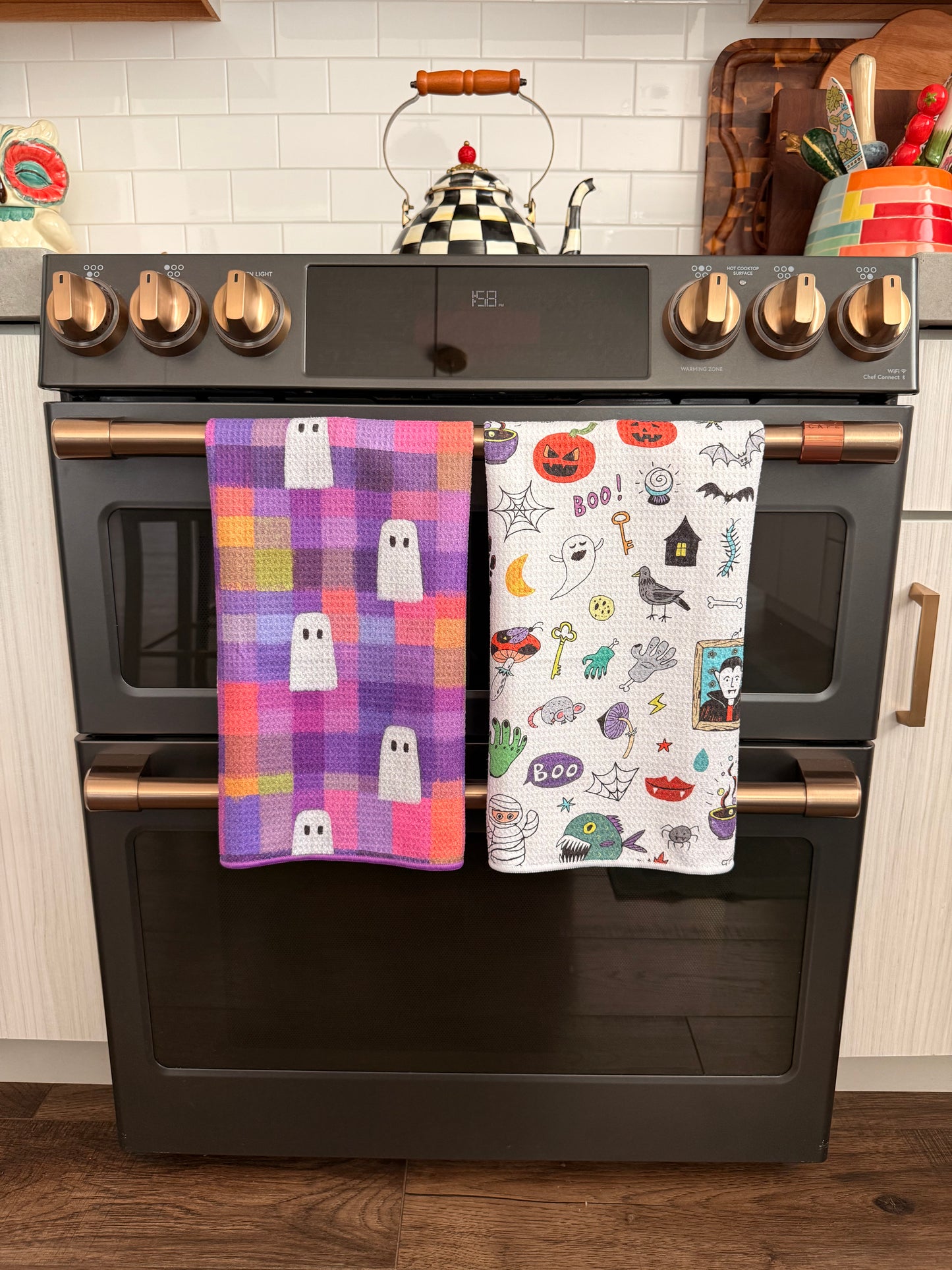 Ghost In The Patch: Reversible Hand Towel
