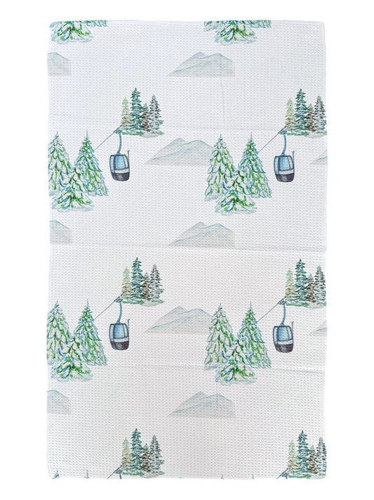 Gondola Escape: Single-Sided Hand Towel