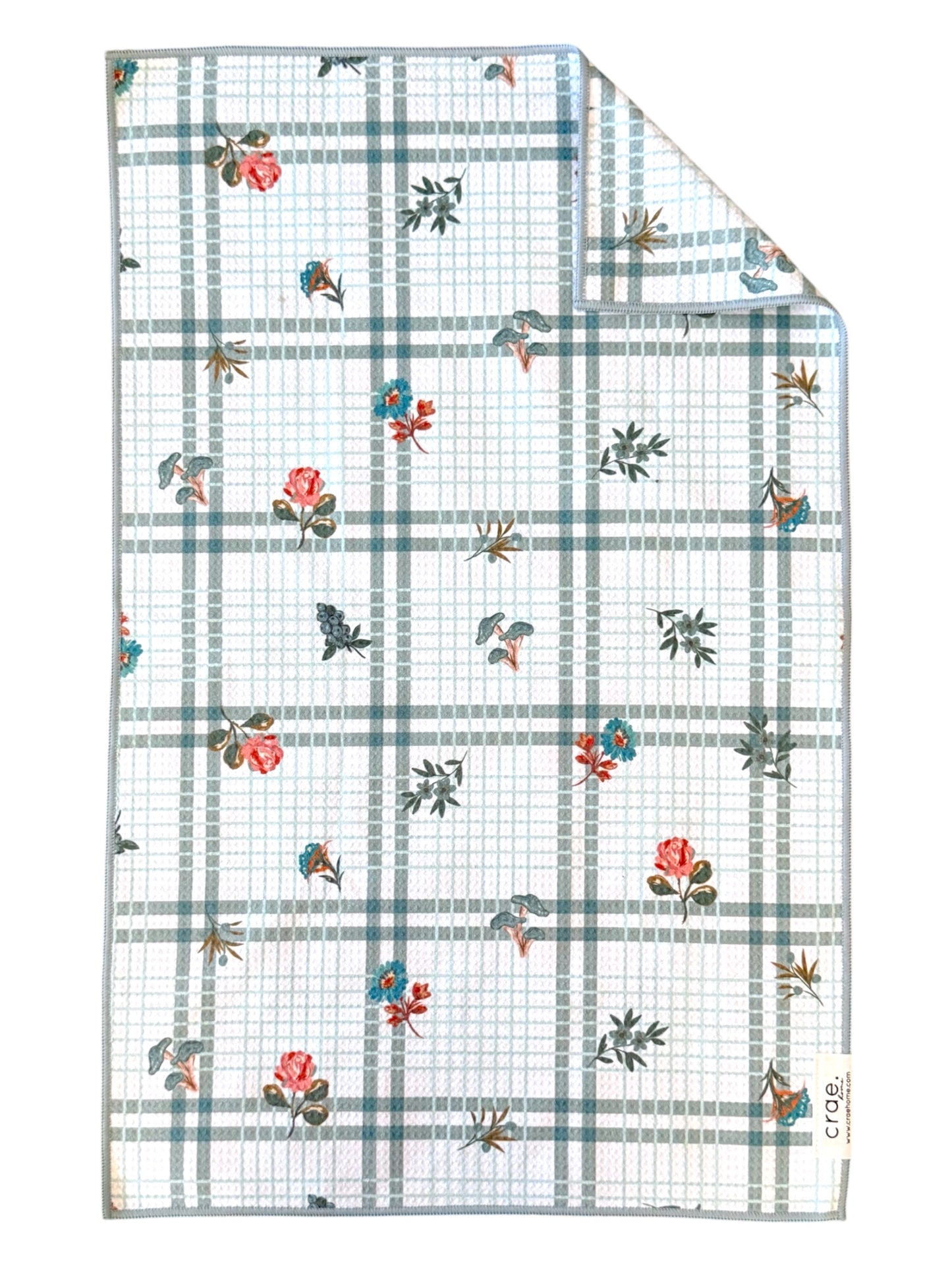 Blue Meadows: Double-Sided Hand Towel