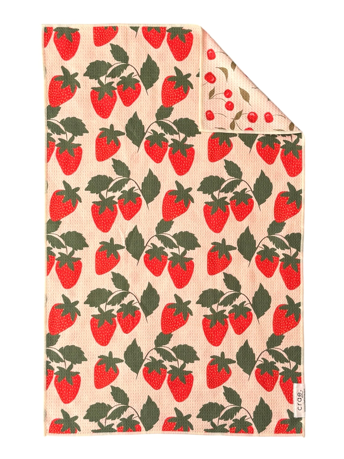 Berries & Cherries: Reversible Hand Towel