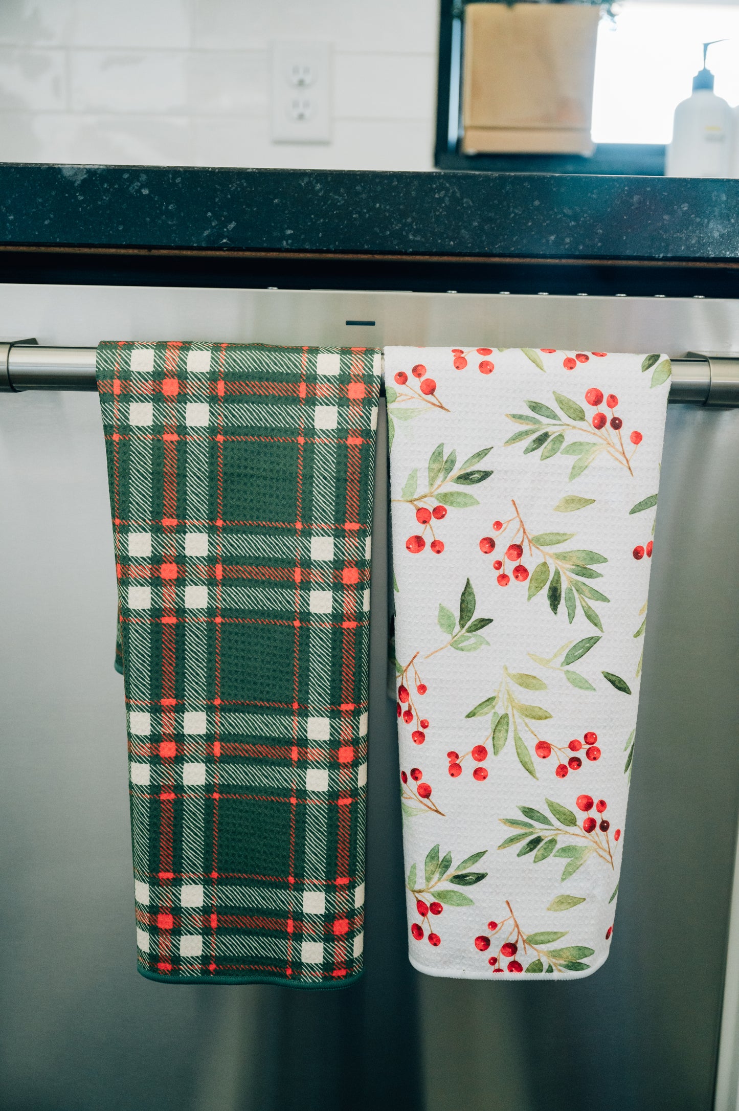 Blitzen: Double-Sided Hand Towel