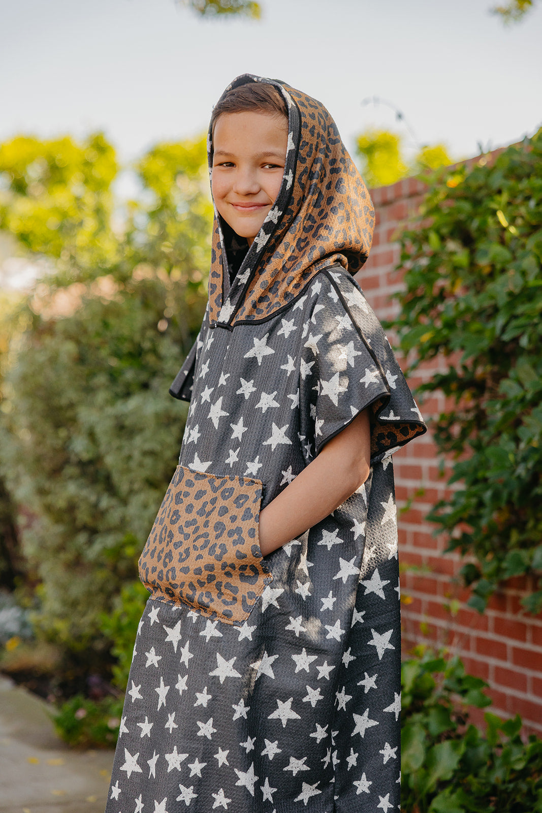 Wildcat: Reversible Poncho