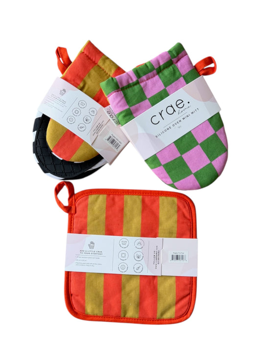 Riglee: 2 Mini Mitt + 1 Pot Pad Bundle Pack