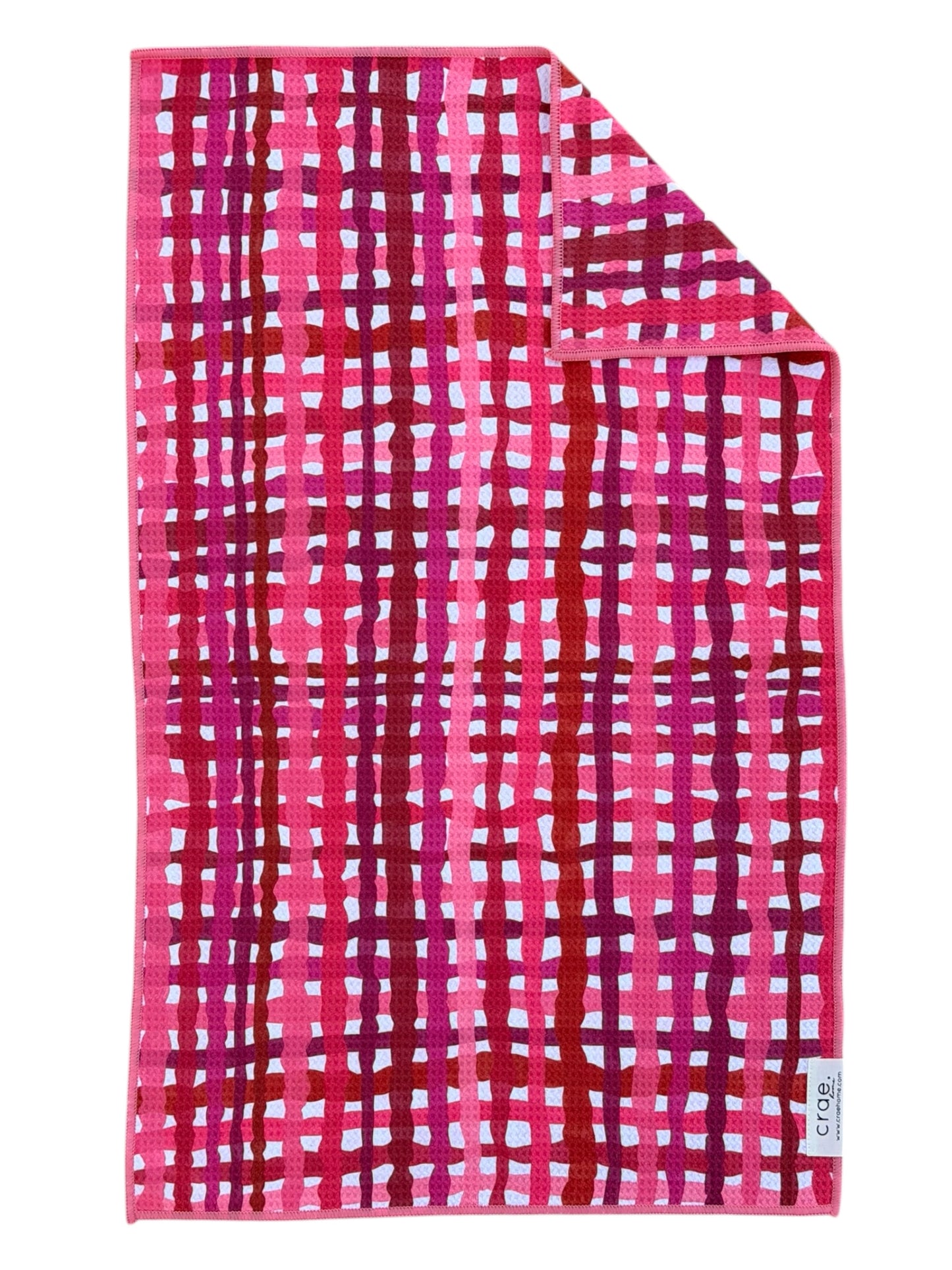 Plaid about you: Double-Sided Hand Towel