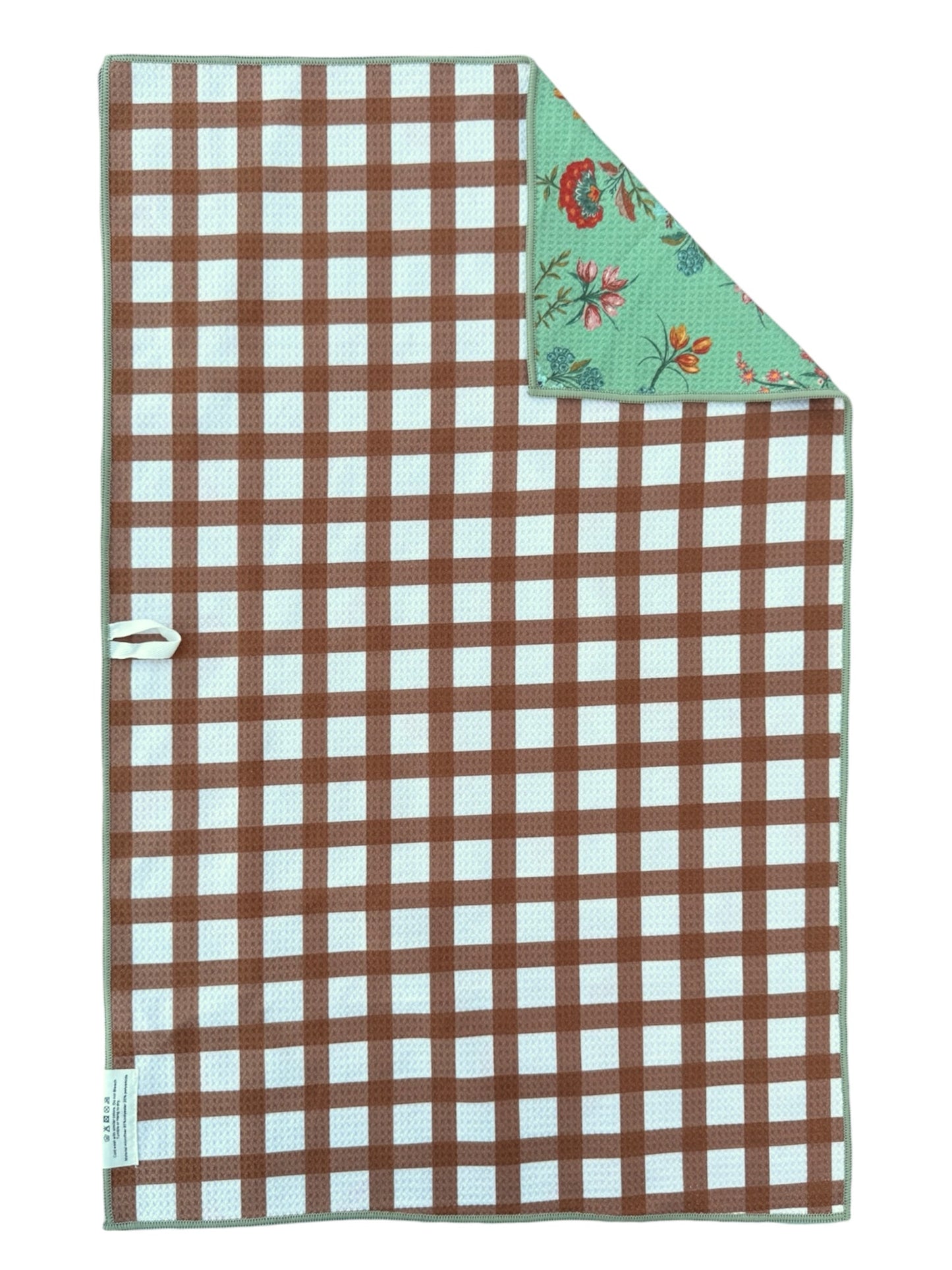 Clarice/Milk and Honey: Reversible-Hand Towel Washcloth Set