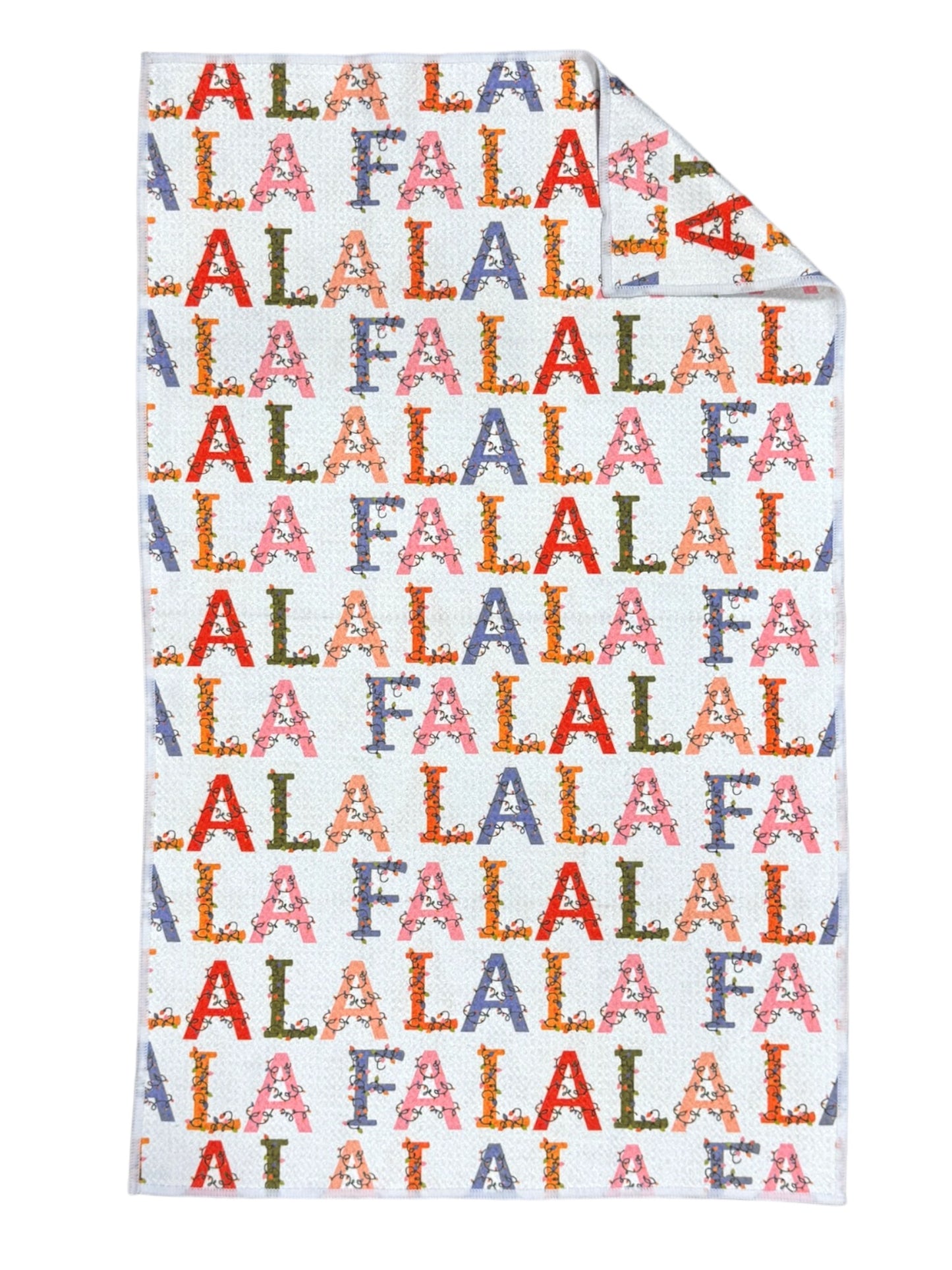 Deck The Halls: Double-Sided Hand Towel