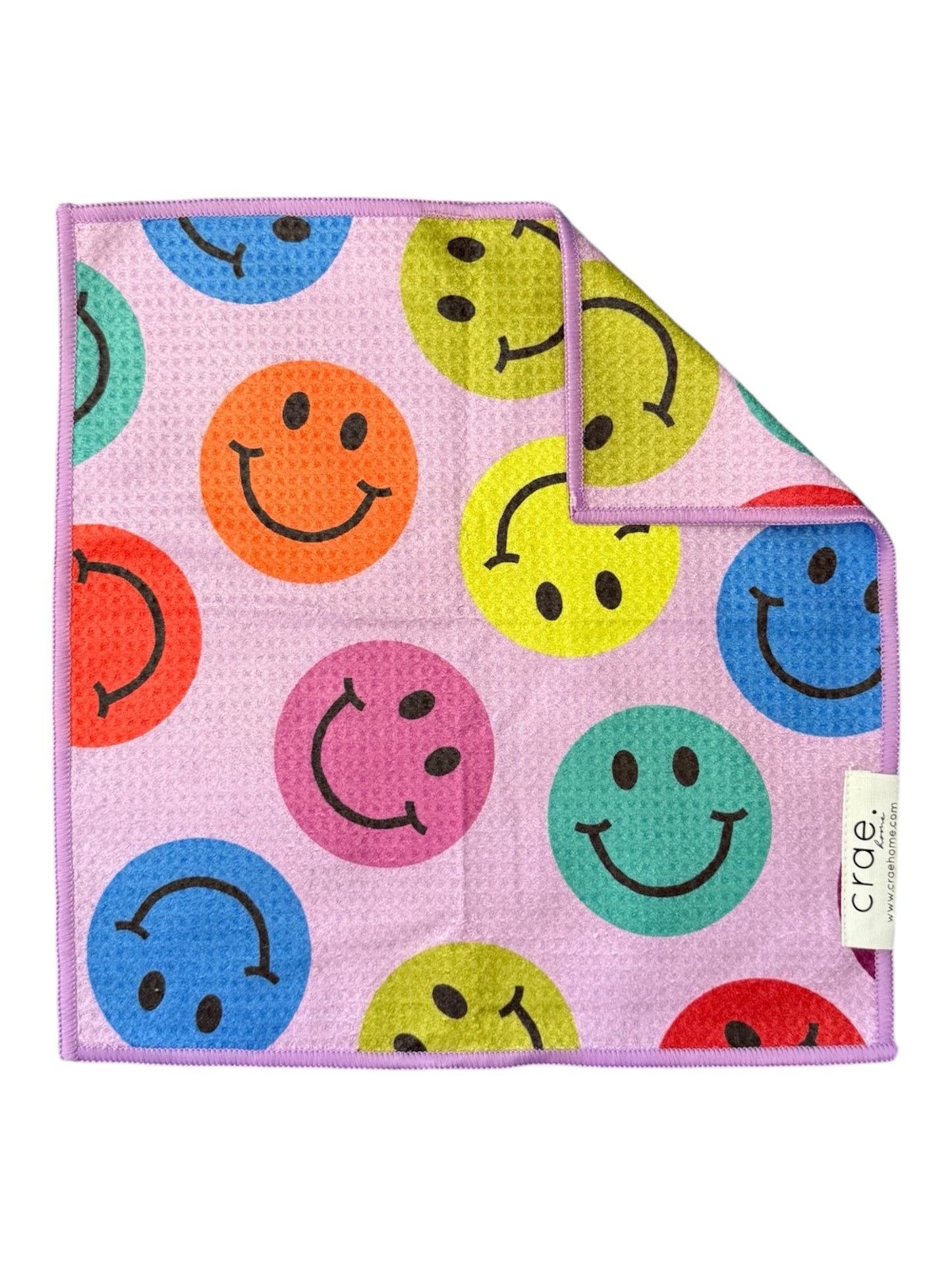 Happy Life: Double-Sided Washcloth