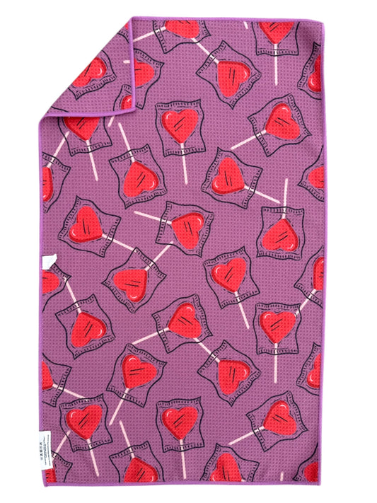 I’m A Sucker For You: Double-Sided Hand Towel