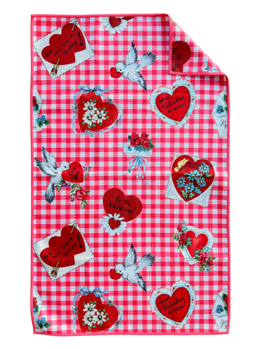 Love Notes: Double-Sided Hand Towel
