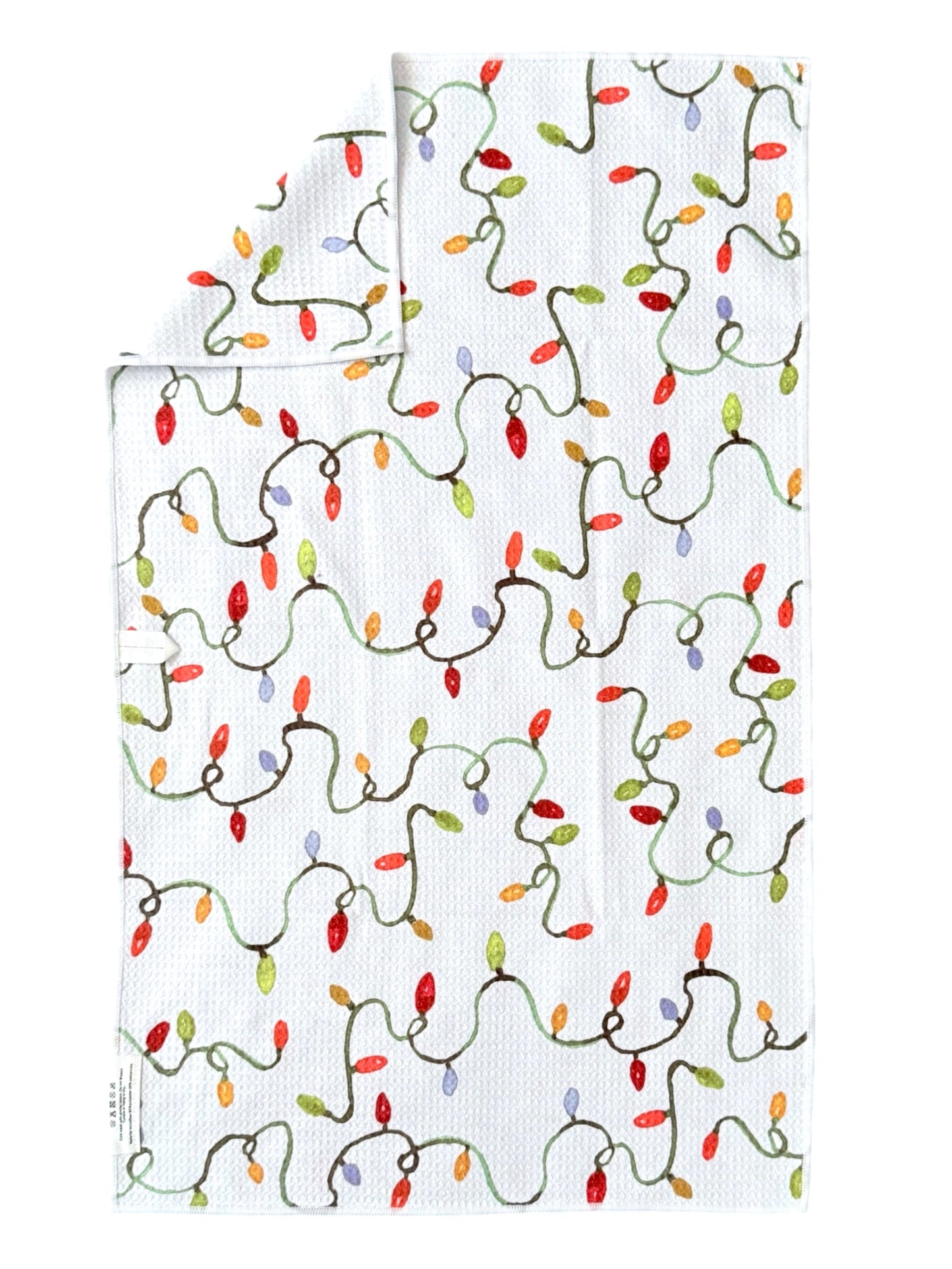 Light Up My Holidays: Double-Sided Hand Towel