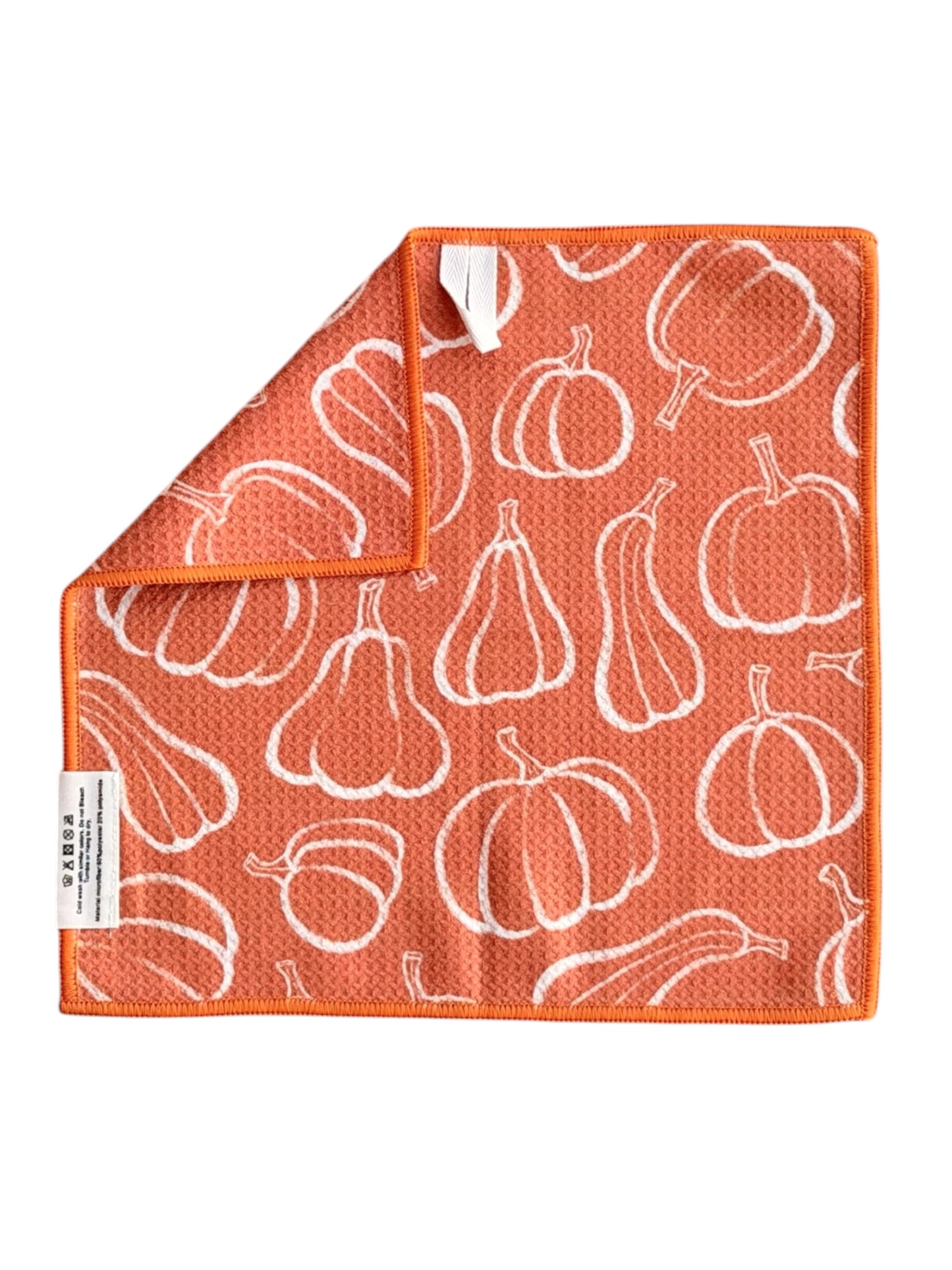 Squash Squad: Double-Sided Washcloth