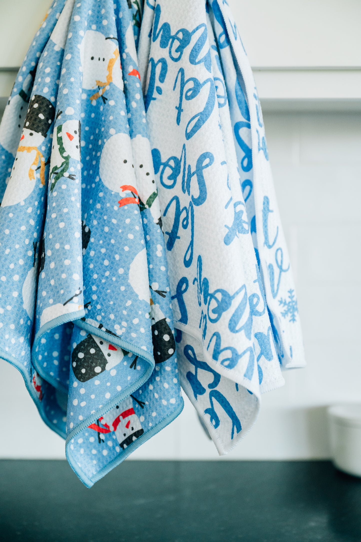 Let It Snow: Double-Sided Hand Towel