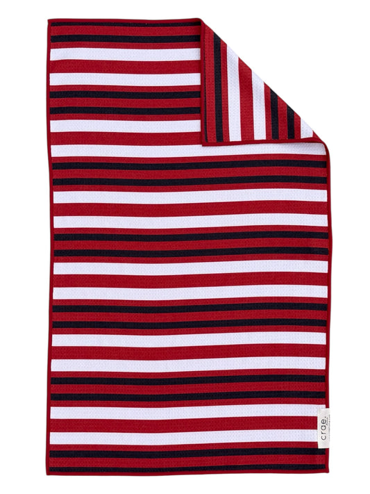 Red And True: Double-Sided Hand Towel