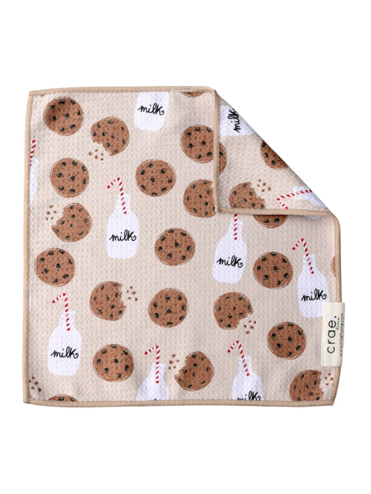 Santa's Supper: Double-Sided Washcloth