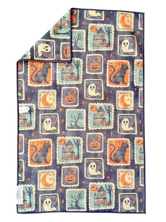 Paranormal Postage: Double-Sided Hand Towel