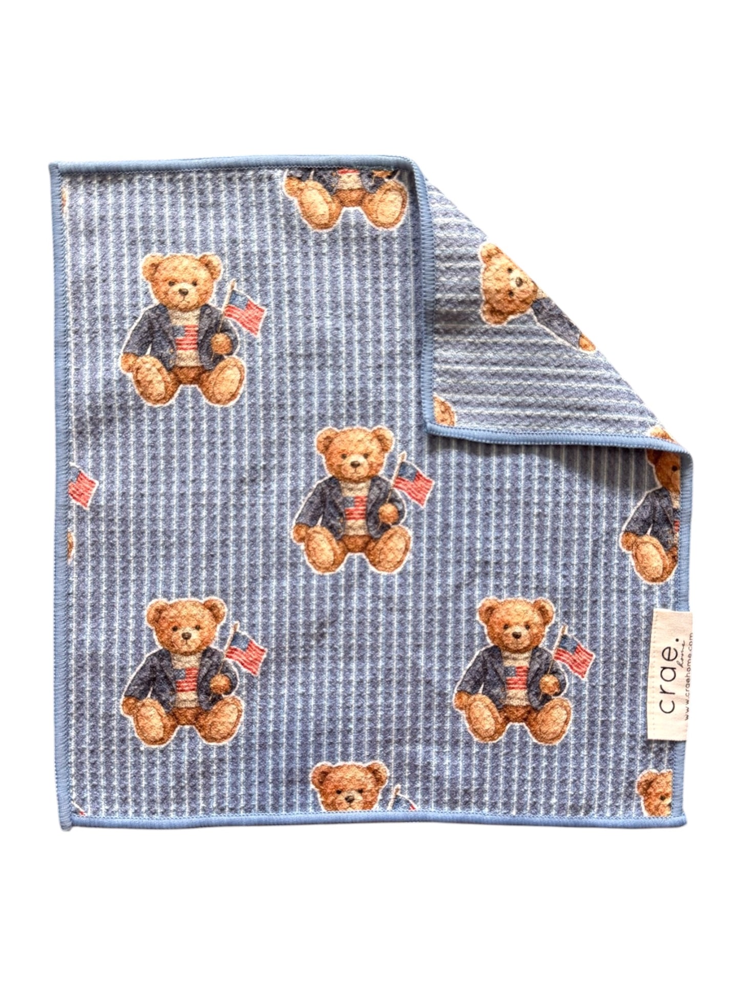Little Teddy: Double-Sided Washcloth