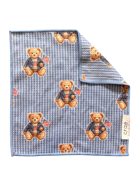 Little Teddy: Double-Sided Washcloth
